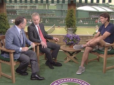 Nadal looking forward to Wimbledon final