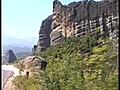 Scooter ride from Holy Trinity to the village of Kastraki in Meteora