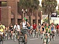 Costumed cyclists invade downtown Orlando