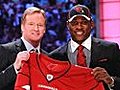 Patrick Peterson at the NFL draft