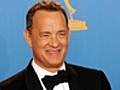 Tom Hanks Makes A Spectacular Entrance At The &#039;Larry Crowne&#039; Premiere