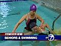 Seniors learn how to swim