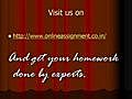 Assignment Help Is here with  http://www.onlineassignment.co.in/