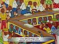 Peintures Africaines,  toiles Africaines Cartoons - Art Africain