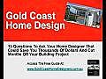 Home Design On The Gold Coast