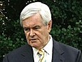 Gingrich on campaign shakeup