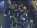LIVE VIDEO: Great America roller coaster stuck