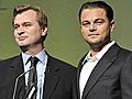 DiCaprio honors director Nolan