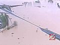 Northwest travel blocked by floods.