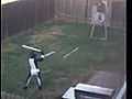 Backyard Sword Training