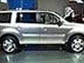 2008 Detroit: Honda Pilot Prototype Video