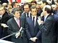 Nicolas Sarkozy au Mondial de l&#039;Automobile