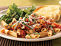 Penne and Chicken Tenderloins with Spiced Tomato Sauce