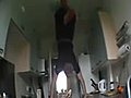 Kitchen Handstand Fail