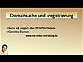 Domainsuche und -registrierung