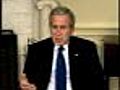 Bush: Rumsfeld to complete term