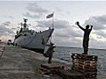 Royal Navy blockades Libyan coast