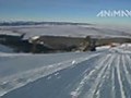 Andy Irons Tries Snowboarding