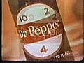 Classic 60’s Dr. Pepper Ad Campaign.
