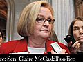 In conference call,  McCaskill &#039;embarrassed&#039; over plane pay