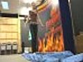 Firewalking Helps Others Overcome Fears