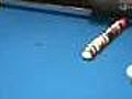 Amazing Pool Trick Shot - Around the Wall Masse