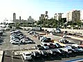 The busy port of Santa Cruz de Tenerife