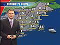 03/03/09: NECN weather forecast,  4pm