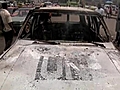 U.N. Truck Burned in Ivory Coast