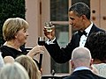 Obama ehrt Merkel mit Freiheitsmedaille