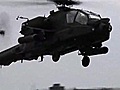 NATO helicopters in Libya air strikes