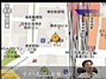 中継＋地図＋動画コマーシャルのテスト