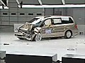 2010 Honda Odyssey IIHS Frontal Crash Test
