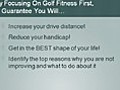 Golf Training Aid Video