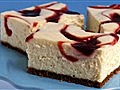 Howdini - How to Make NY Style Strawberry Swirl Cheesecake