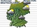 Das Wetter in Deutschland