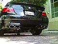 Eisenmann Race Exhaust on BMW E60 M5