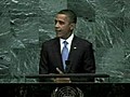 First Day of Annual UN Assembly Debate Features Obama,  Ahmadinejad