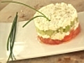 Le tartare tomate, concombre, feta