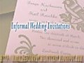 Informal Wedding Invitations