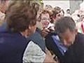 VIDEO: Sarkozy stays cool in security scare