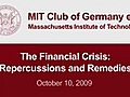 The ECB Perspective of the Financial Crisis