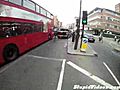 Biker Can’t Pass Bus