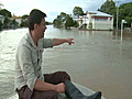 Surveying Rockhampton’s flood damage