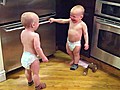 Twin Baby Boys Have In-Depth Discussion