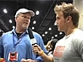 Rob Riches At The 09 Iron Man Expo: Founder Of Kickbrix & Lisa with Skinny Jeans Workout