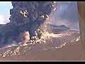 Iceland Volcano Shoots Out Boulders