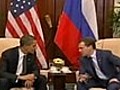 Obama Meets Medvedev,  Then Heads to China