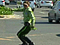 Dancing Traffic Cop Is Street Sensation