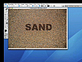 Adobe Photoshop Sand Effect